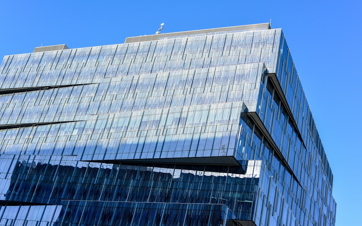 Melbourne Docklands commercial office towers - Australian skyline