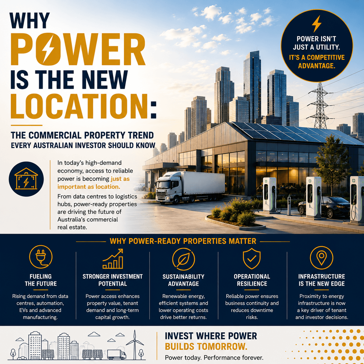 Why Power Is the New Location: The Commercial Property Trend Every Australian Investor Should Know